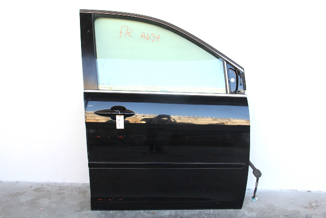 Honda Odyssey 05-07 Front Right/Passenger Door Black 67010-SHJ-A90ZZ, A634, OEM, 2005, 2006, 2007