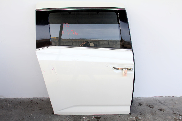 Honda Odyssey 11-16 Rear Right/Passenger Door White 67510-TK8-A80ZZ, A636, OEM, 2011, 2012, 2013, 2014, 2015, 2016