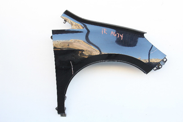 Honda Odyssey 05-10 Front Right/Passenger Fender Black 60211-SHJ-A90, A634, OEM, 2005, 2006, 2007, 2008, 2009, 2010