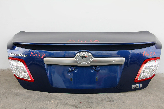 Toyota Camry 10-11 Hybrid Rear Trunk Luggage Deck Lid Blue 64401-06461, A638, OEM, 2010, 2011