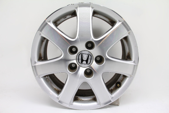 Honda Accord 05 V6 3.0L Alluminum Wheel Disc Hitachi 16X6 1/2JJ 42700-SDB-A11 #2, A642, OEM, 2005