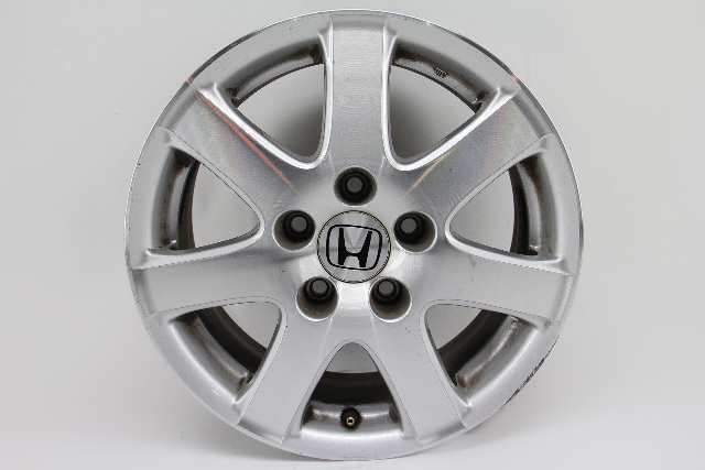 Honda Accord 05 V6 3.0L Alluminum Wheel Disc Hitachi 16X6 1/2JJ 42700-SDB-A11 #4, A642, OEM, 2005