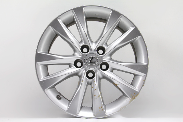 Lexus ES350 10-12 Rim Wheel 17in 10 Spoke #3 Factory 4261A-33050, A657, OEM, 2010, 2011, 2012