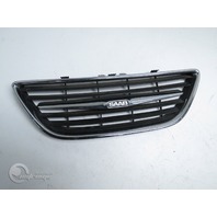 Saab Sedan 9-3 03-07 Front Bumper Center Grille Grill, Chrome 12787224, OEM, 2003, 2004, 2005, 2006, 2007