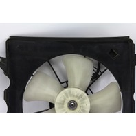Acura TSX 09-14 Left 5 Blade Cooling Fan w/ Shroud 19020-RCJ-A01, A639, OEM, 2009, 2010, 2011, 2012, 2013, 2014
