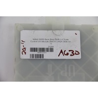 Infiniti QX60 14-15 Back Door Deck Lid Trunk Control Unit Module 284G4-3JA2A, A630, OEM, 2014, 2015
