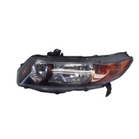 Honda Civic Si Coupe 06-08 Front Right/Pass Headlight Head Lamp 33101-SVB-A02, A625, OEM, 2006, 2007, 2008