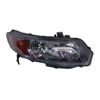 Honda Civic Si Coupe 06-08 Front Left/Driver Headlight Head Lamp 33151-SVB-A01, A625, OEM, 2006, 2007, 2008