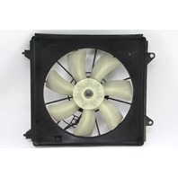 Acura TSX 09-14 Right 7 Blade Cooling Fan w/ Shroud 38611-R40-A01, A639, OEM, 2009, 2010, 2011, 2012, 2013, 2014