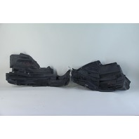 Infiniti G35 03-07 Coupe Fender Liner Front Left 2 Piece Set Pair Assembly, A609, OEM, 2003, 2004, 2005, 2006, 2007