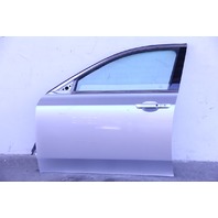 Acura TL 09-14 Front Door Assembly Left/Driver Side Silver 67050-TK4-A90, A524, OEM, 2009, 2010, 2011, 2012, 2013, 2014