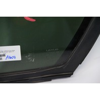 Lexus GS350 07-11 Rear Left/Driver Door Glass Window Vent 68124-30551, A607, OEM, 2007, 2008, 2009, 2010, 2011