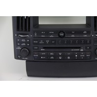 2003-2006 Infiniti FX35 FX45 Radio Audio CD Tape Climate Control Panel 68260-CG001, OEM, 2003, 2004, 2005, 2006