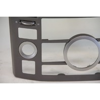 Infiniti FX35 06-08 FX45 Instrument Panel Radio Bezel, Center AC Panel 68260-CL70A, OEM, 2006, 2007, 2008