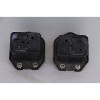 Honda Civic 06-11 Bumper Reinforcement Extension Bracket Front Left/Right Set, OEM, 2006, 2007, 2008, 2009, 2010, 2011