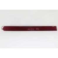 Honda Odyssey 05-10 Right Sliding Door Rail Cover Red 72545-SHJ-A00, A635, OEM, 2005, 2006, 2007, 2008, 2009, 2010