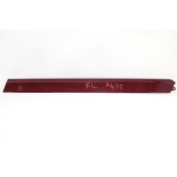 Honda Odyssey 05-10 Left Sliding Door Rail Cover Red 72545-SHJ-A00, A635, OEM, 2005, 2006, 2007, 2008, 2009, 2010