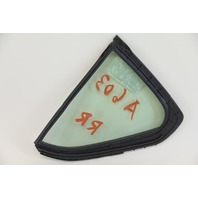 Acura ILX 13-16 Rear Right/Passenger Side Door Vent Glass 73405-TX6-305, A603, OEM, 2013, 2014, 2015, 2016