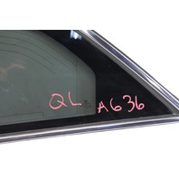 Honda Odyssey 11-16 Left/Driver Quarter Glass w/Antenna 73561-TK8-A11, A636, OEM, 2011, 2012, 2013, 2014, 2015, 2016