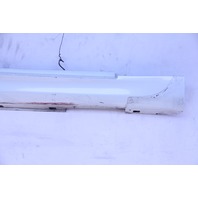 Infiniti G35 03-07 Coupe Rocker Panel Molding Right Passenger White 76850-AM868, OEM, 2003, 2004, 2005, 2006, 2007