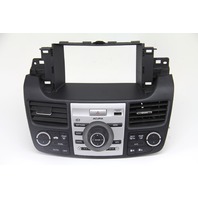 Acura RDX 07-12 Climate Control Radio Bezel Trim Black 77253-STK-A01ZA, A766, OEM, 2007, 2008, 2009, 2010, 2011, 2012