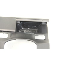 Honda Accord 08-12 Coupe Shifter Bezel Cup Holder W/ Seat Warmer Trim Gun Metal, OEM, 2008, 2009, 2010, 2011, 2012