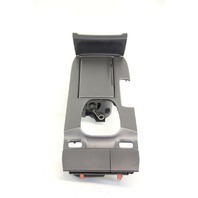 Honda Accord 08-12 Coupe Shifter Bezel Cup Holder W/ Seat Warmer Trim Gun Metal, OEM, 2008, 2009, 2010, 2011, 2012