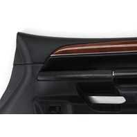 Infiniti QX56 04-10 Front Door Panel Right/Passenger Black 80900-ZQ10B, A651, OEM, 2004, 2005, 2006, 2007, 2008, 2009, 2010