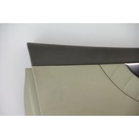 Infiniti FX35 09-10 FX50 Door Panel Trim Front Left Driver Tan/Hinoki 809011CA1A, A618, OEM, 2009, 2010