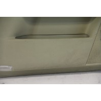 Infiniti FX35 09-10 FX50 Door Panel Trim Front Left Driver Tan/Hinoki 809011CA1A, A618, OEM, 2009, 2010