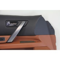 Infiniti FX35 06-08 FX45 Door Panel Trim Front Left Side Brick 80922 CG000, OEM, 2006, 2007, 2008