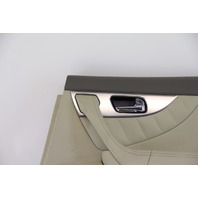 Infiniti FX35 09-10 FX50 Door Panel Trim Rear Right Side Tan/Hinoki 82900-CZ70C, A618, OEM, 2009, 2010