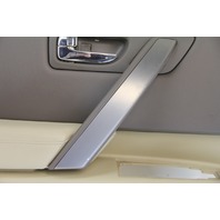 Infiniti FX35 05-08 FX45 Door Panel Trim Rear Left Side Tan/Hinoki 82901-CZ70C, OEM, 2005, 2006, 2007, 2008