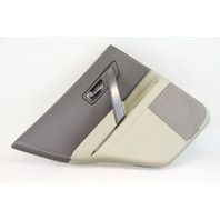 Infiniti FX35 05-08 FX45 Door Panel Trim Rear Left Side Tan/Hinoki 82901-CZ70C, OEM, 2005, 2006, 2007, 2008