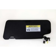 Acura ILX 17-18 Sunvisor Shade Sun Visor Right/Passenger Black 83230-STK-A01, A672, OEM, 2016, 2017, 2018
