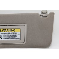 Acura TL 10-13 Sun Visor Sunvisor Left/Driver Side Gray Grey 83280-TK4-A91, OEM, 2010, 2011, 2012, 2013
