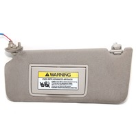Acura TL 10-13 Sun Visor Sunvisor Left/Driver Side Gray Grey 83280-TK4-A91, OEM, 2010, 2011, 2012, 2013