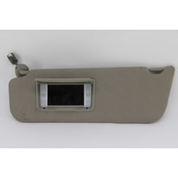 Honda Odyssey 11-13 Left/Driver Side Sun Visor Tan/Beige 83280-TK8-A01ZA, A636, OEM, 2011, 2012, 2013