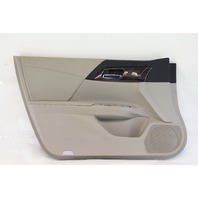 Honda Accord 16 EXL Sedan Door Panel Trim, Front Left Tan 83550-T2F-C73TEZC, A616, OEM, 2016