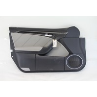 Acura TL 07-08 Type-S Front Left Door Panel Lining Trim Black/Gray 83586-SEP-A13, OEM, 2007, 2008