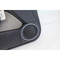 Acura TL 07-08 Type-S Front Left Door Panel Lining Trim Black/Gray 83586-SEP-A13, OEM, 2007, 2008