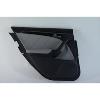 Acura TL 07-08 Type-S Rear Left Door Panel Trim Black/Gray 83786-SEP-A11ZB, OEM, 2007, 2008