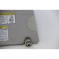 Infiniti FX35 09-12 FX50 Sun Visor Sunvisor Left Driver Tan 96401-1CA0A, OEM, 2009, 2010, 2011, 2012
