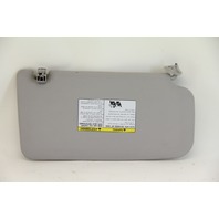 Nissan Cube 09-14 Sun Visor Sunvisor, Left Driver Side Gray Grey 96401-1FC0A, OEM, 2009, 2010, 2011, 2012, 2013, 2014