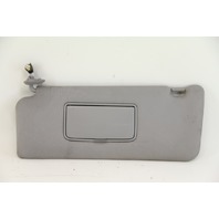 Nissan Armada 04-15 Left/Driver Side Sun Visor Grey 96402-ZQ00B, A598, OEM, 2004, 2005, 2006, 2007, 2008, 2009, 2010, 2011, 2012, 2013, 2014, 2015