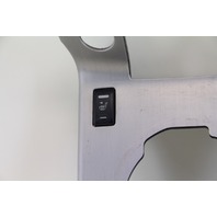 2003-2006 Infiniti FX35 FX45 Shifter Shift Bezel Trim W/ Heat Switch 96941-CG000, A563, OEM, 2003, 2004, 2005, 2006