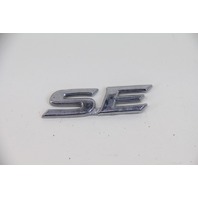 Toyota Camry 12-16 SE Trunk Lid Logo Emblem SE, A567, OEM, 2012, 2013, 2014, 2015, 2016