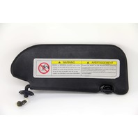 Nissan 350Z 03-06 Sun Visor Sunvisor, Driver Side, Black Leather Convertible, A573, OEM, 2003, 2004, 2005, 2006