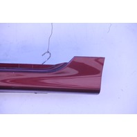 Acura RL 05-06 Left Rocker Panel Molding Side Skirt Burgundy 71850-SJA-A01ZC, A564, OEM, 2005, 2006