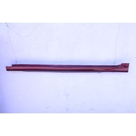 Acura RL 05-06 Left Rocker Panel Molding Side Skirt Burgundy 71850-SJA-A01ZC, A564, OEM, 2005, 2006